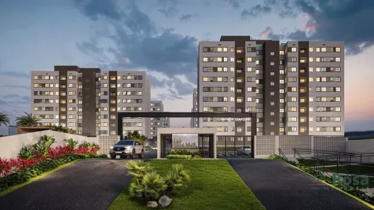 Apartamento com 2 Quartos à venda, 43m² no Condomínio Residencial Chapada Cesari, Cuiabá