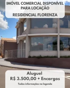 Ponto Comercial para alugar, 1m² no Residencial Florenza, Presidente Prudente