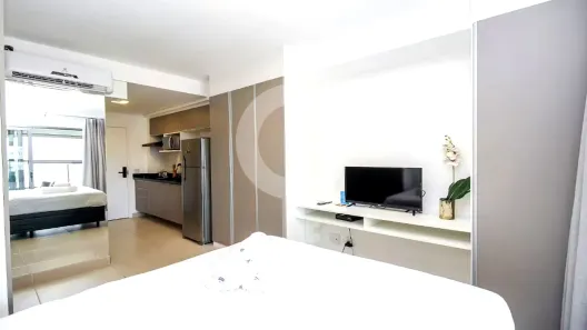 Apartamento com 1 Quarto para alugar, 31m² no Indianópolis, São Paulo