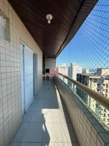Apartamento com 2 Quartos para alugar, 81m² no Guilhermina, Praia Grande