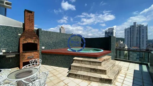 Cobertura com 3 Quartos à venda, 172m² no Pompéia, Santos