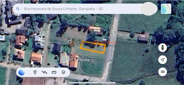 Lote/Terreno à venda, 399m² no Areias de Palhocinha, Garopaba