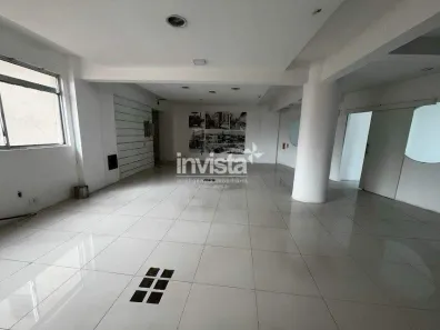Sala Comercial para alugar, 508m² no Centro, Santos