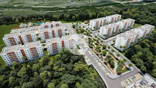 Apartamento com 2 Quartos à venda, 58m² no Cotovelo (Distrito Litoral), Parnamirim
