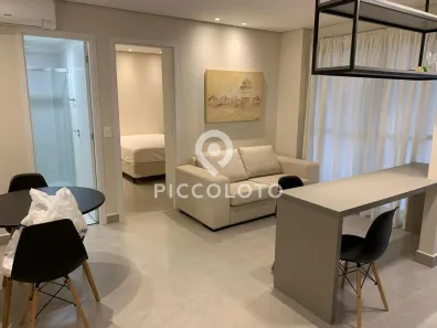 Apartamento com 1 Quarto para venda ou aluguel, 48m² no Cambuí, Campinas
