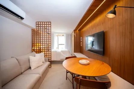 Apartamento com 1 Quarto para alugar, 42m² no Leblon, Rio de Janeiro