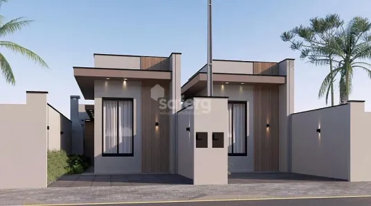 Casa com 2 Quartos à venda, 107m² no Esmeralda, Cascavel