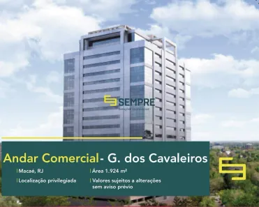 Imóvel Comercial para alugar, 1925m² no Granja dos Cavaleiros, Macaé