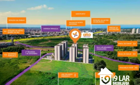 Apartamento com 2 Quartos à venda, 55m² no Bairro da Paz, Salvador