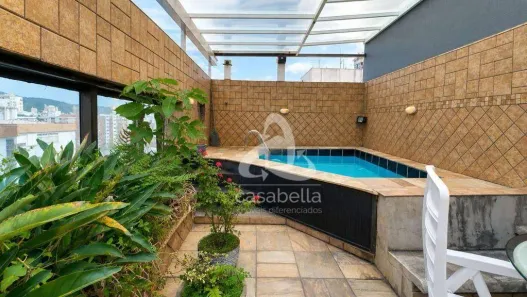 Cobertura com 4 Quartos à venda, 219m² no Pompéia, Santos