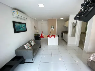 Flat com 1 Quarto para alugar, 35m² no Moema, São Paulo