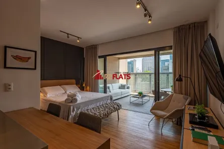 Flat com 1 Quarto à venda, 52m² no Vila Nova Conceição, São Paulo