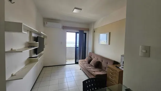 Apartamento com 1 Quarto para alugar, 35m² no Ponta do Farol, São Luís