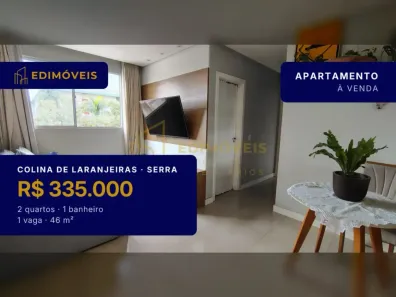 Apartamento com 2 Quartos à venda, 46m² no Colina de Laranjeiras, Serra