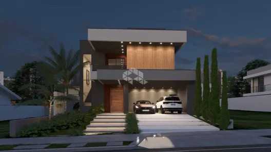 Casa de Condomínio com 3 Quartos à venda, 217m² no Tomazetti, Santa Maria