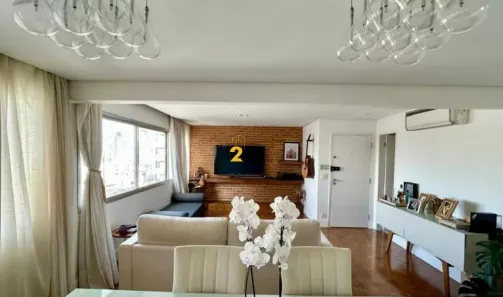Apartamento com 2 Quartos para venda ou aluguel, 125m² no Vila Olímpia, São Paulo