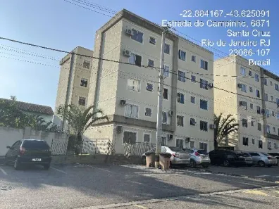 Apartamento com 2 Quartos à venda, 43m² no Paciência, Rio de Janeiro