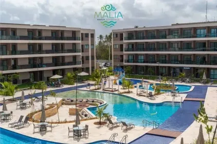 Apartamento com 2 Quartos à venda, 53m² no Porto de Galinhas, Ipojuca