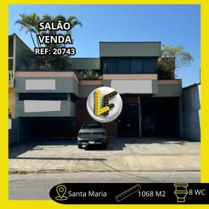 Ponto Comercial à venda, 1068m² no Jardim, Santo André