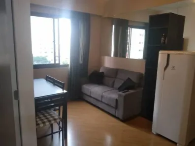 Flat com 1 Quarto para alugar, 26m² no Indianópolis, São Paulo