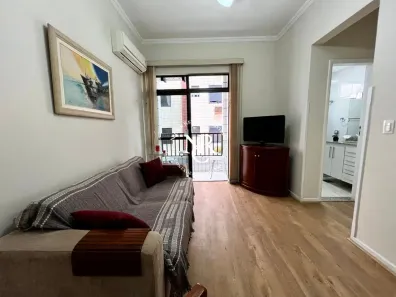 Apartamento com 1 Quarto para alugar, 60m² no Pompéia, Santos