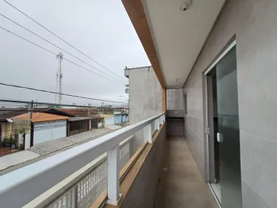 Casa de Condomínio com 2 Quartos para alugar, 60m² no Maracanã, Praia Grande
