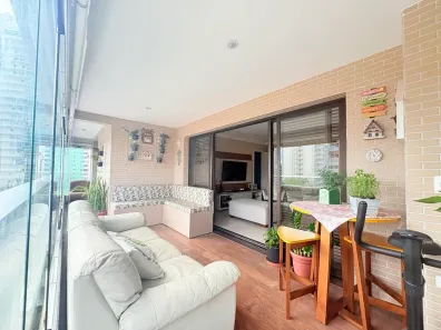 Apartamento com 3 Quartos à venda, 138m² no Gonzaga, Santos