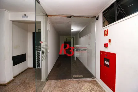 Sala Comercial para alugar, 300m² no Centro, Santos