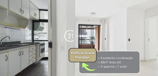 Apartamento com 3 Quartos para venda ou aluguel, 88m² no Alphaville Centro Industrial e Empresarial/Alphaville., Barueri