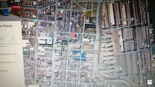 Lote/Terreno à venda, 450m² no Encruzilhada, Santos