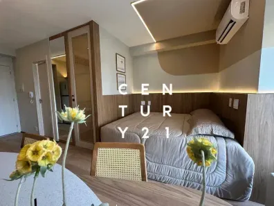 Apartamento com 1 Quarto para alugar, 28m² no Cerqueira César, São Paulo