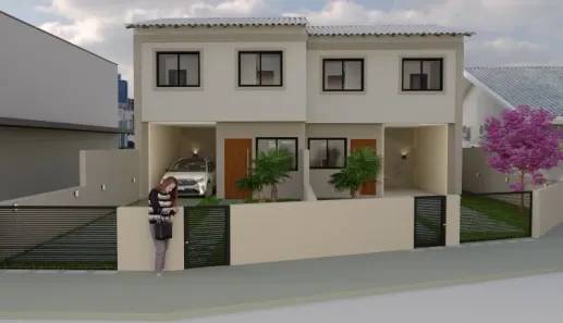 Casa com 2 Quartos à venda, 90m² no Forquilhas, São José