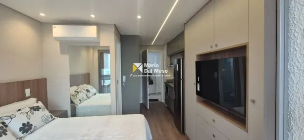 Apartamento com 1 Quarto para alugar, 25m² no Santo Amaro, São Paulo