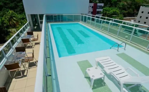 Flat com 1 Quarto à venda, 17m² no Cabo Branco, João Pessoa