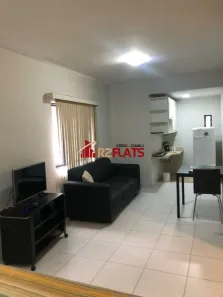 Flat com 1 Quarto à venda, 33m² no Cidade Monções, São Paulo