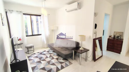 Apartamento com 1 Quarto para alugar, 42m² no Vila Nova Conceição, São Paulo