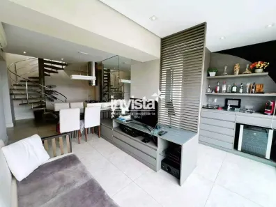 Cobertura com 2 Quartos para alugar, 140m² no Boqueirão, Santos