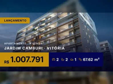 Apartamento com 2 Quartos à venda, 67m² no Jardim Camburi, Vitória