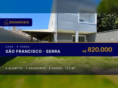 Casa com 4 Quartos à venda, 223m² no São Francisco, Serra