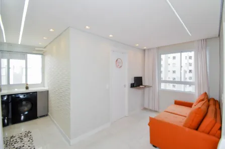 Apartamento com 2 Quartos para alugar, 37m² no Vila das Bandeiras, Guarulhos