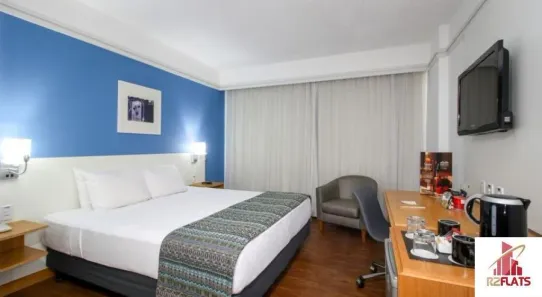 Flat com 1 Quarto à venda, 25m² no República, São Paulo