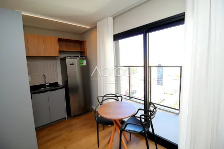 Apartamento com 1 Quarto para alugar, 25m² no Batel, Curitiba