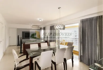 Apartamento com 3 Quartos para alugar, 163m² no Cambuí, Campinas