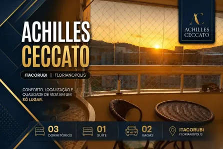 Apartamento com 3 Quartos à venda, 90m² no Itacorubi, Florianópolis