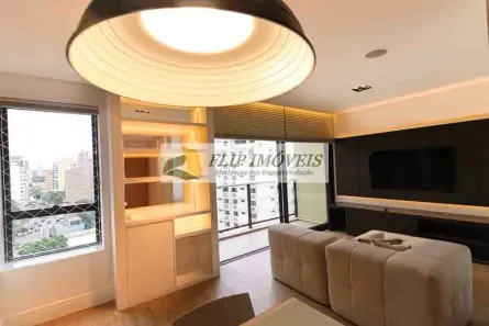 Apartamento com 1 Quarto para alugar, 51m² no Cambuí, Campinas