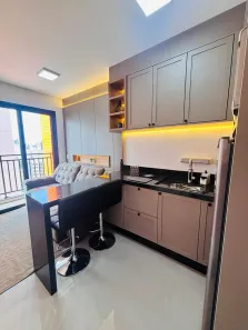 Apartamento com 1 Quarto para alugar, 30m² no Centro, Curitiba