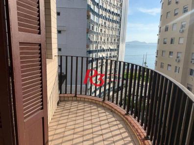 Apartamento com 1 Quarto para venda ou aluguel, 50m² no Ponta da Praia, Santos
