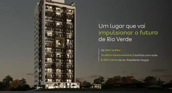 Apartamento com 2 Quartos à venda, 63m² no Jardim Presidente, Rio Verde