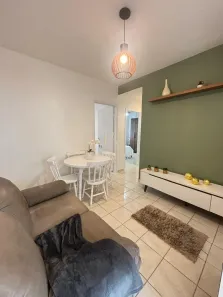 Apartamento com 2 Quartos para alugar, 50m² no Gonzaga, Santos