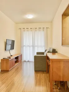 Flat com 2 Quartos para alugar, 48m² no Cidade Monções, São Paulo